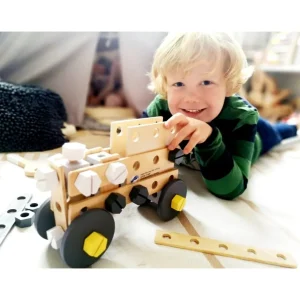 Small Foot Jeux De Construction Mécanique>Kit de Construction en Bois pour Enfant