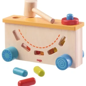 Haba Jouets À Enfiler Et À Marteler>L'Atelier Tap-Tap - Jeu d'Éveil pour Bébé (Bois)