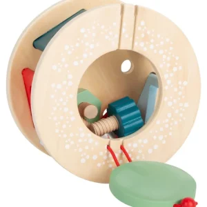 Small Foot Jouets À Tirer Et À Pousser>L'Escargot Voyageur en Bois à Tirer pour Bébé