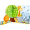 Haba Livres D'éveil>Livre d'Éveil en Bois pour Bébé Mon Premeir Safari
