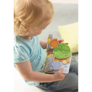 Haba Livres D'éveil>Livre d'Éveil en Bois pour Bébé Mon Premeir Safari