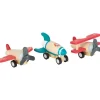 Small Foot Voitures Et Véhicules>Lot de 3 avions à friction en bois pour enfants