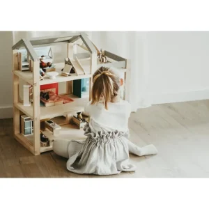 Small Foot Maisons De Poupées Et Accessoires>Maison de Poupée en Bois Beauté Naturelle