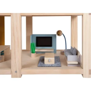 Small Foot Maisons De Poupées Et Accessoires>Maison de Poupée en Bois Beauté Naturelle