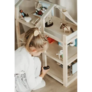 Small Foot Maisons De Poupées Et Accessoires>Maison de Poupée en Bois Beauté Naturelle