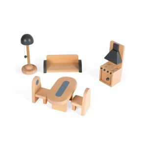 Janod Maisons De Poupées Et Accessoires>Maison de Poupée en Bois Mademoiselle pour Enfant