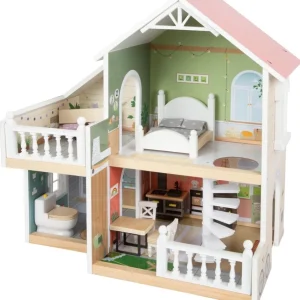 Small Foot Maisons De Poupées Et Accessoires>Maison de Poupée en Bois pour Enfant Duplex Urbain