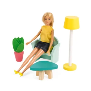 Janod Maisons De Poupées Et Accessoires>Maison de Poupée en Bois pour Enfant - Happy day