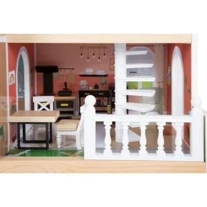 Small Foot Maisons De Poupées Et Accessoires>Maison de Poupée en Bois pour Enfant Duplex Urbain