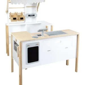 Small Foot Cuisines, Dinettes Et Marchandes>Marchande Modulable en Bois (Enfant) Ma Petite Epicerie
