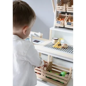 Small Foot Cuisines, Dinettes Et Marchandes>Marchande Modulable en Bois (Enfant) Ma Petite Epicerie