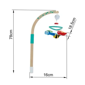 Hape Toys Mobiles Pour Bébés>Mobile - Essaim coloré en bois pour bébé