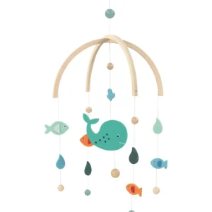 Goki Mobiles Pour Bébés>Mobile en Bois pour Bébé - Paisible Océan