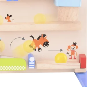 Wonderworld Circuits À Billes En Bois | Circuits Et Cascades>Mon Premier Circuit à Billes en Bois - Retournement