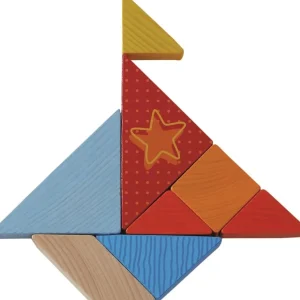 Haba Couleurs Et Formes>Mon Tangram Animalier en Bois pour Enfant