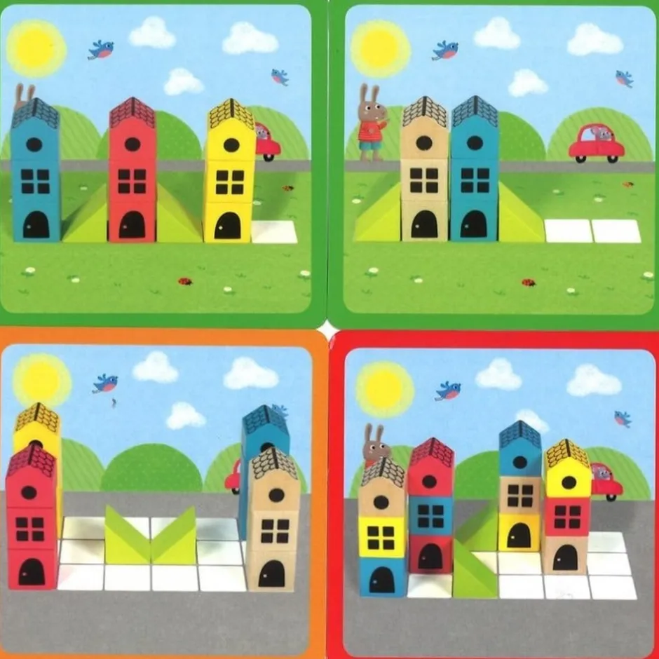 nouveau_btisseur__jeu_duc_2.webp Goula Jeux De Mémoire Et D'association | Logique Et Raisonnement>Nouveau bâtisseur - Jeu éducatif en bois