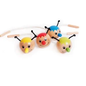 Beleduc Jeux De Mémoire Et D'association>Perles à enfiler en bois L'atelier des chenilles