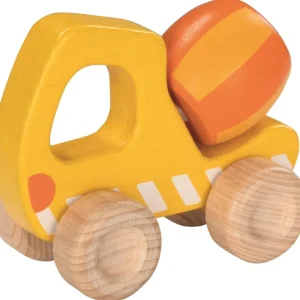 Goki Voitures Et Véhicules>Petite bétonnière en bois pour enfants