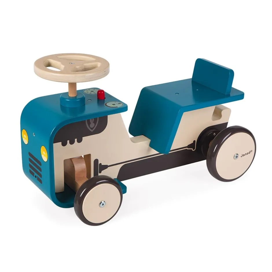 porteur_en_bois_pour_bb___3.webp Janod Jouets À Bascule Et Porteurs>Porteur en Bois pour Bébé - Tracteur