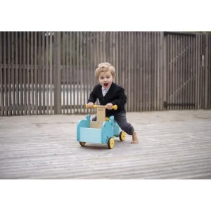 Janod Jouets À Bascule Et Porteurs>Porteur Hippo en Bois pour Bébé