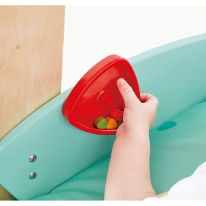 Hape Toys Premiers Jeux D'éveil Et Accessoires Bébé>Portique d'éveil pour bébé portable (bois, tissu)