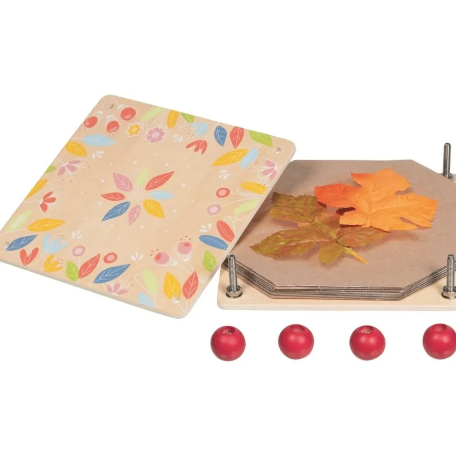 presse_fleurs_en_bois_pou_0.webp Goki Sport Et Activités D'extérieur | Loisirs Créatifs>Presse Fleurs en Bois pour Enfant Beauté Printanière