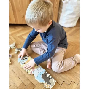 Small Foot Puzzles | Lettres, Écriture Et Langage>Puzzle 26 pcs - L'Alphabet des Animaux pour Enfant