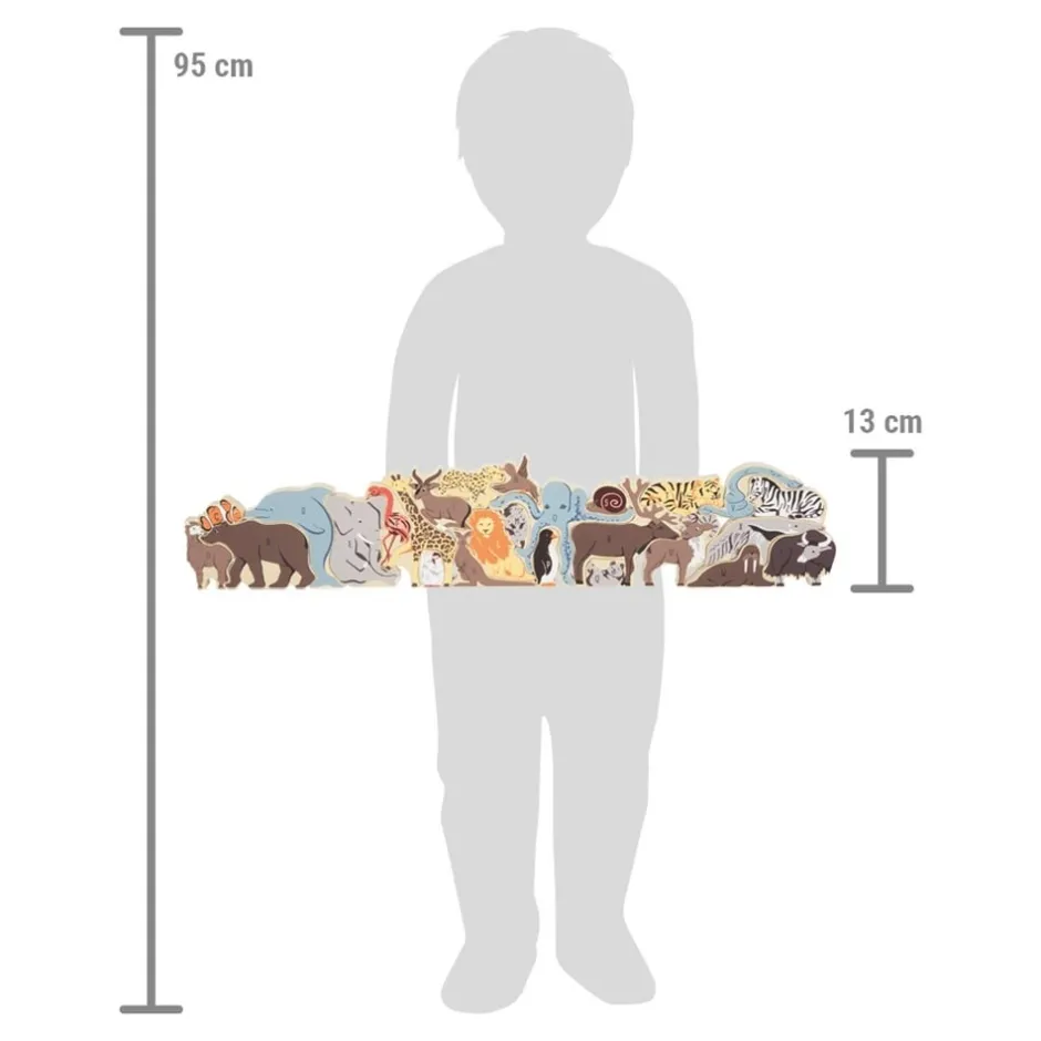 puzzle__pcs__lalphabet_de_8.webp Small Foot Puzzles | Lettres, Écriture Et Langage>Puzzle 26 pcs - L'Alphabet des Animaux pour Enfant