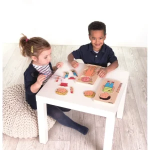 Beleduc Puzzles | Astronomie, Géographie Et Biologie>Puzzle 29 PCS Bois À la Découverte du Corps Humain