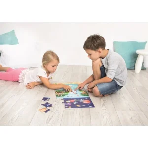 Beleduc Puzzles>Puzzle 45 PCS Bois Des Drofondeurs Marines au Cosmos