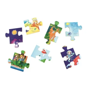 Beleduc Puzzles>Puzzle 45 PCS Bois Des Drofondeurs Marines au Cosmos
