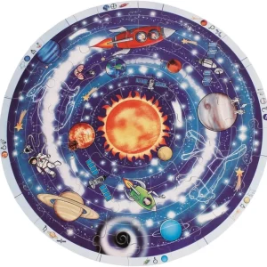 Beleduc Puzzles | Astronomie, Géographie Et Biologie>Puzzle 49 PCS Bois Éducatif pour Enfant Astronomie