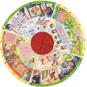 Beleduc Puzzles>Puzzle 52 PCS Bois pour Enfant Graine de Détective