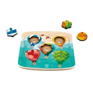 Hape Toys Puzzles>Puzzle 11 PCS Bois Vol en Montgolfière Enfant