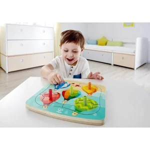 Hape Toys Puzzles>Puzzle 11 PCS Bois Vol en Montgolfière Enfant