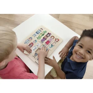 Beleduc Puzzles>Puzzle 30 PCS en Bois pour Enfant - Méli-mélo