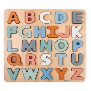 Janod Lettres, Écriture Et Langage>Puzzle Alphabet Sweet Cocoon en Bois pour Enfant