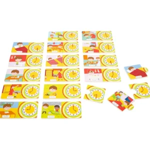 Small Foot Heure Et Temps>Puzzle éducatif en bois enfant - J'apprends l'heure
