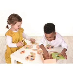 Beleduc Puzzles | Astronomie, Géographie Et Biologie>Puzzle Éducatif Enfant 30 PCS Bois Transformation