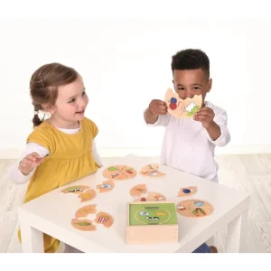 Beleduc Puzzles | Astronomie, Géographie Et Biologie>Puzzle Éducatif Enfant 30 PCS Bois Transformation