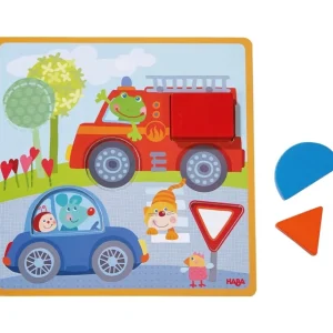 Haba Puzzles Premier Âge>Puzzle en Bois pour Bébé - Rond comme le soleil