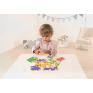 Beleduc Puzzles Premier Âge>Puzzle en bois pour enfant - Animaux de la savane