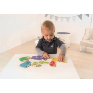 Beleduc Puzzles Premier Âge>Puzzle en bois pour enfant - Animaux de la savane