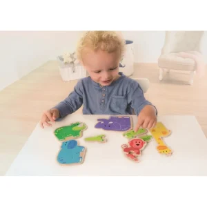 Beleduc Puzzles Premier Âge>Puzzle en bois pour enfant - Animaux de la savane