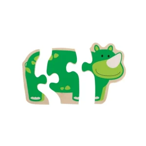 Beleduc Puzzles Premier Âge>Puzzle en bois pour enfant - Animaux de la savane