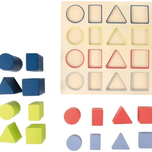 Small Foot Couleurs Et Formes>Puzzle Formes Géométriques en Bois pour Enfant