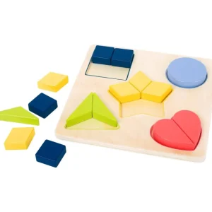 Small Foot Chiffres Et Calcul>Puzzle géométrique fraction en bois - Jeu éducatif enfant