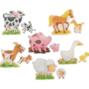 Goki Puzzles Premier Âge>Puzzle pour enfants - Bienvenue à la ferme