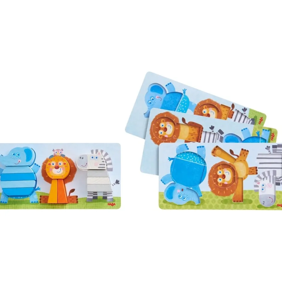 puzzle_premier_ge_en_bois_4.webp Haba Puzzles Premier Âge>Puzzle Premier Âge en Bois - Les 3 Amis Acrobates