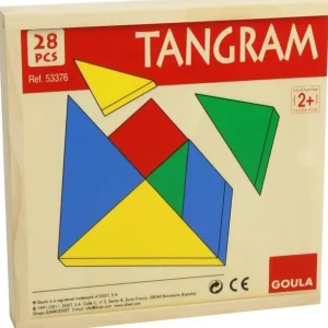 Goula Puzzles | Couleurs Et Formes>Puzzle Tangram en Bois pour Enfant